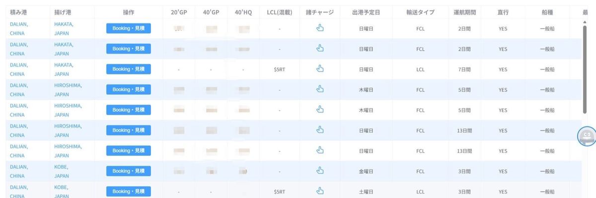 e-Bookingシステム Ver.1.3.3 リリース — 船社検索・貨物追跡機能を大幅強化